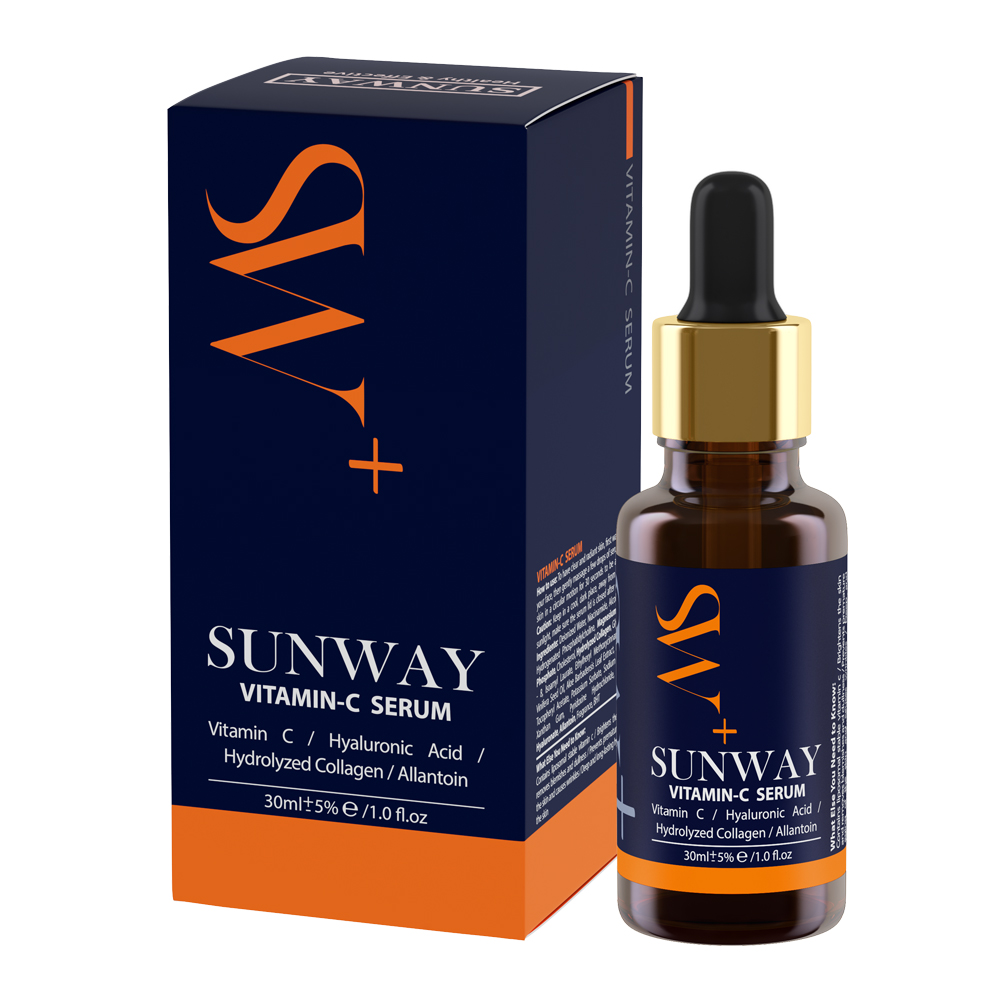 Sunway brightening serum containing vitamin C