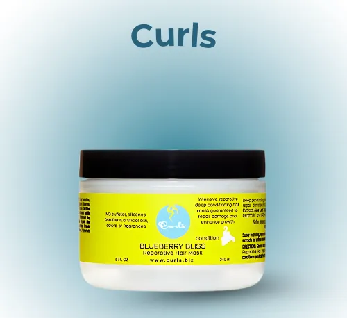 ماسک موی بلوبری بلیساین یکی از بهترین ماسک مو برای موهای فر