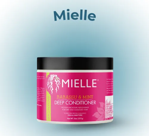 ماسک موی باباسو اویل و مینت برای موهای فر