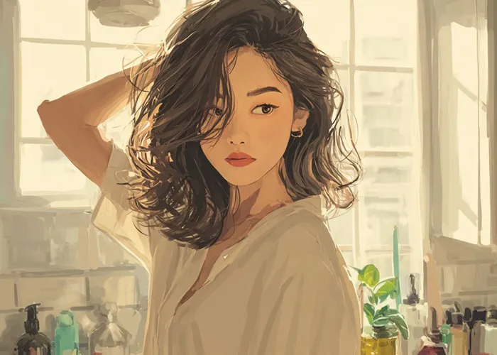 تفاوت شامپو موهای چرب و خشک