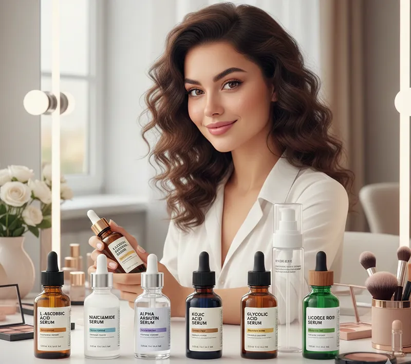 انواع سرم روشن کننده پوست