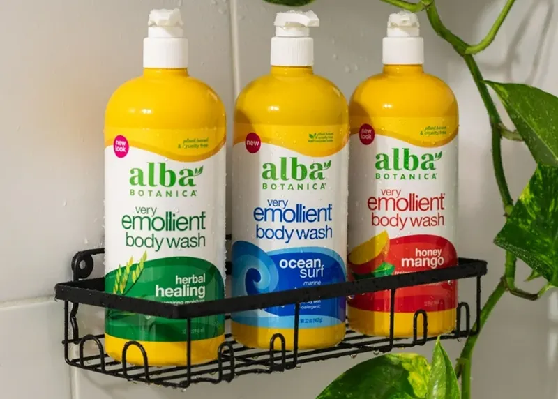 شامپو بدن Alba Botanica Very Emollient Coconut Rescue Body Wash