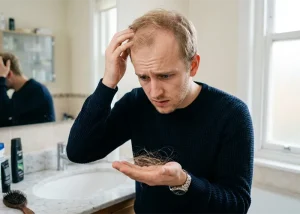 انواع ریزش مو مردانه
