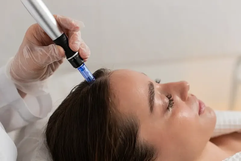 میکرونیدلینگ برای درمان ریزش موی سر